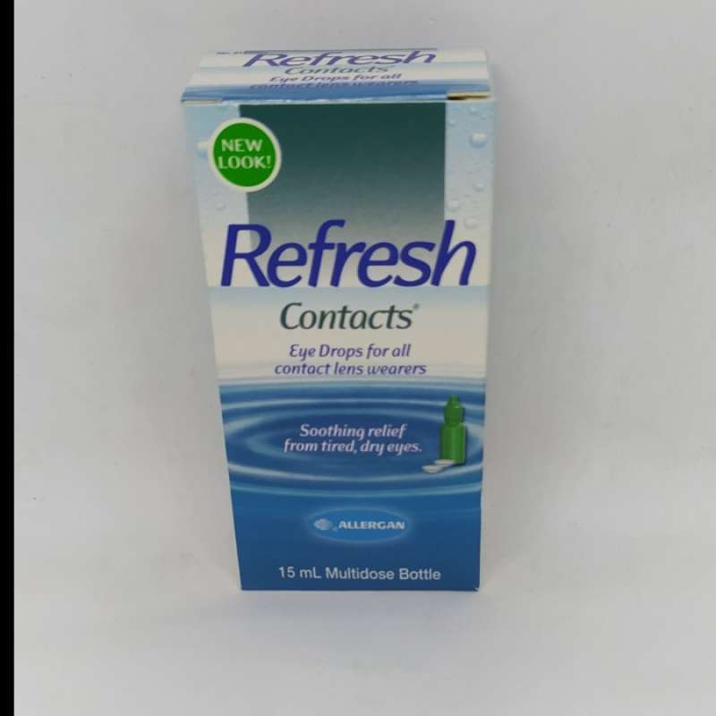 Jual Refresh Contacts Eye Drops Obat Tetes Mata untuk Contact Lenses