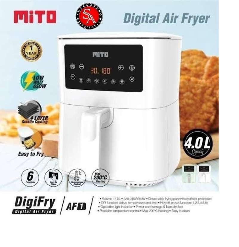 Jual Airfryer Mito Low Watt Di Medan Original, Murah & Diskon April