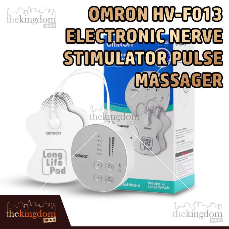 Jual Omron Hvf013 Electronic Nerve Stimulator Pulse Massager Massage
