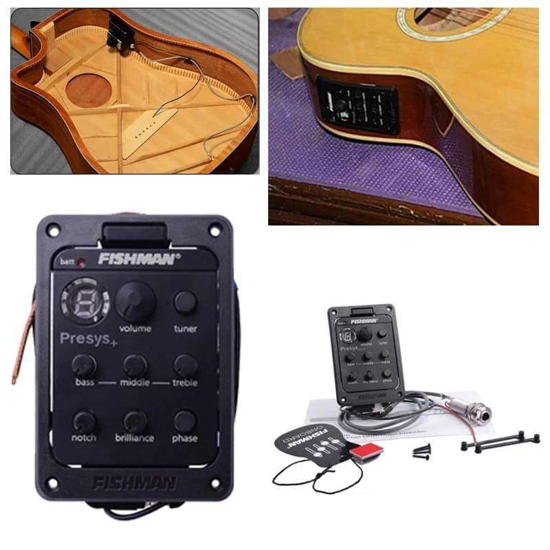 Jual FISHMAN Taffstudio Preamp Amplifier Gitar EQ Tuner di Seller