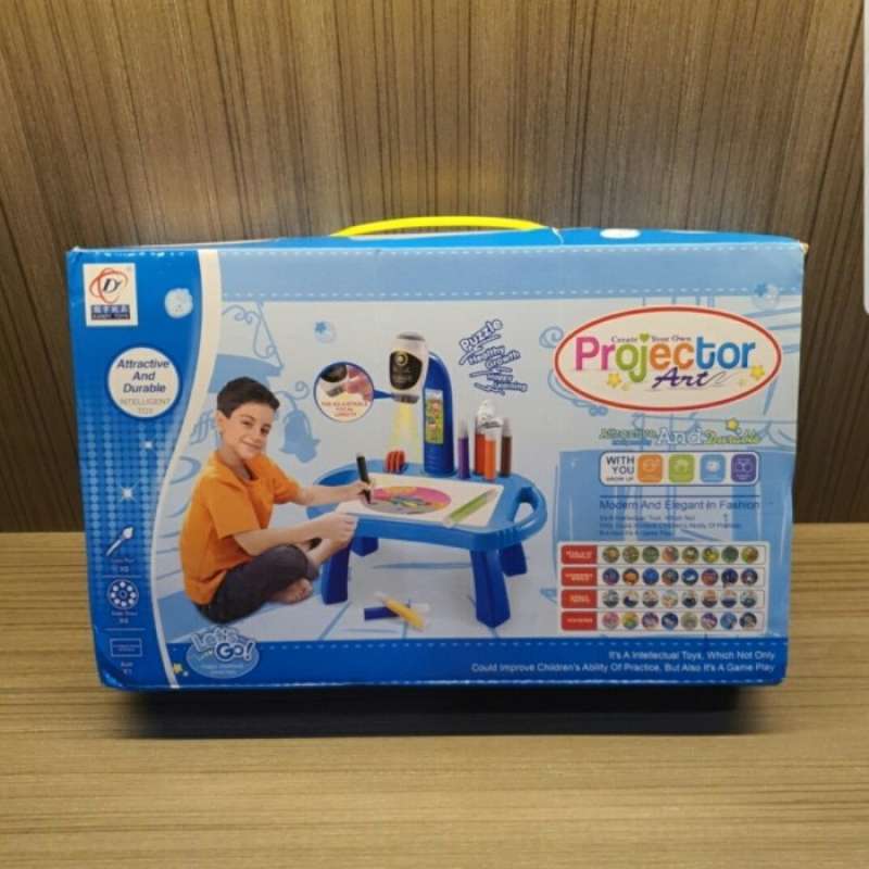 Promo Mainan Edukasi Anak Menggambar & Mewarnai Kids Drawing Projector ...