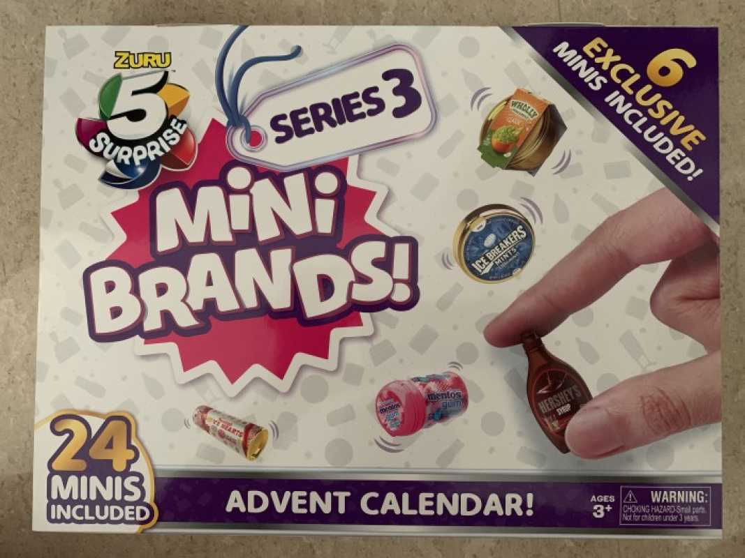 Promo Zuru Mini Brands Advent Calendar Series 3 Diskon 50% Di Seller