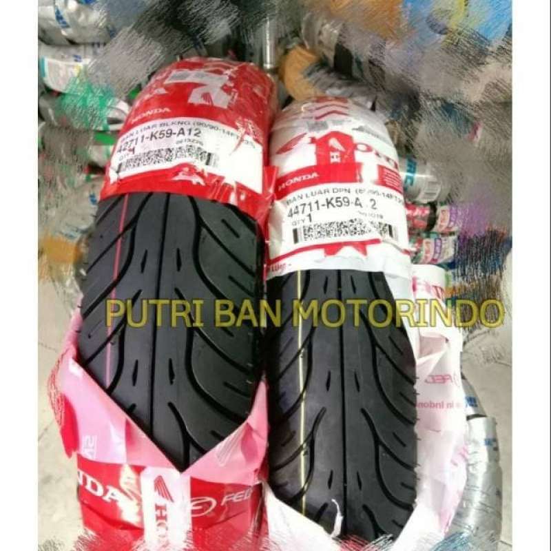 Jual Paket ban tubles beat fi bawaan motor merk honda di Seller