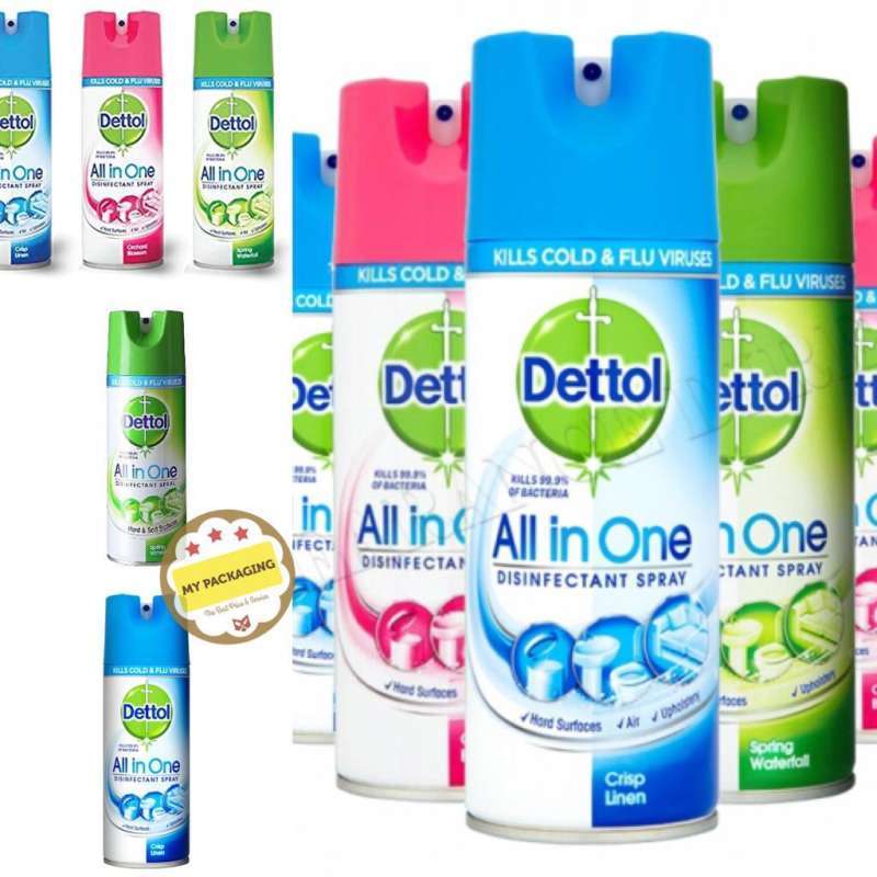 Jual Dettol Disinfectant Spray All In One [400 ml] di Seller My
