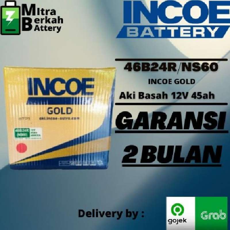 Jual AKI BASAH MOBIL TOYOTA RUSH NS60 INCOE GOLD di Seller Mitra Berkah