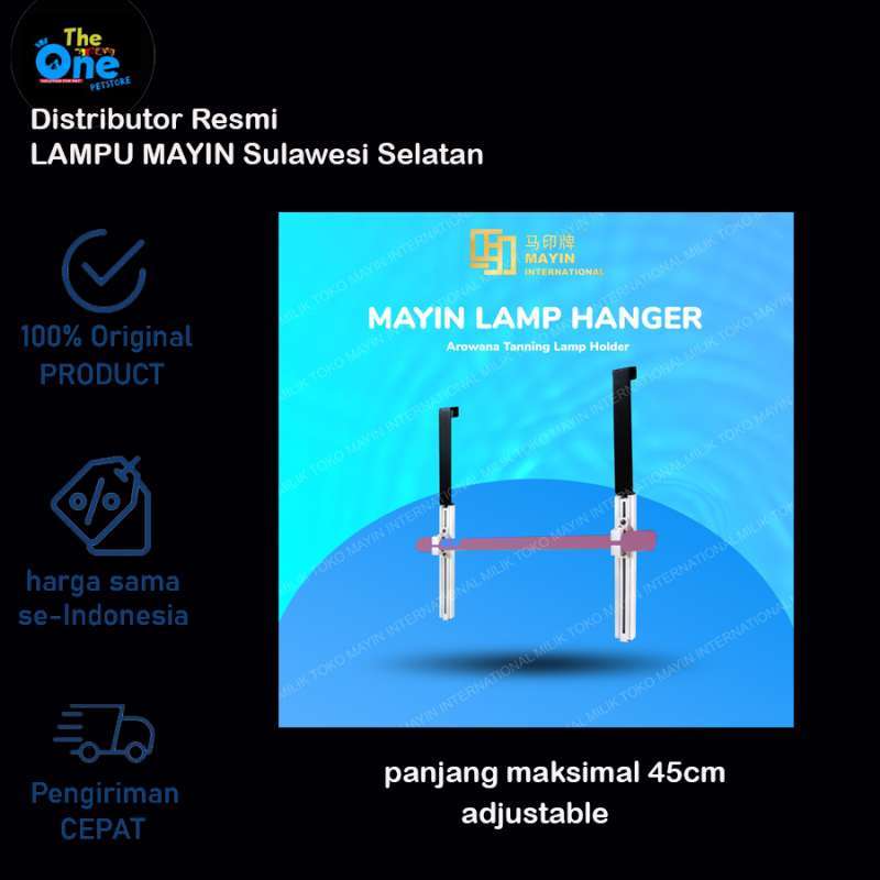 Jual MAYIN Lamp Hanger / Holder Lampu Tanning Arwana / Arowana di