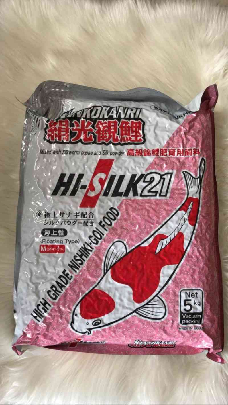 Promo Hisilk 21 Size 5Kg Hi Silk Pakan Koi Impor Jepang HiSilk