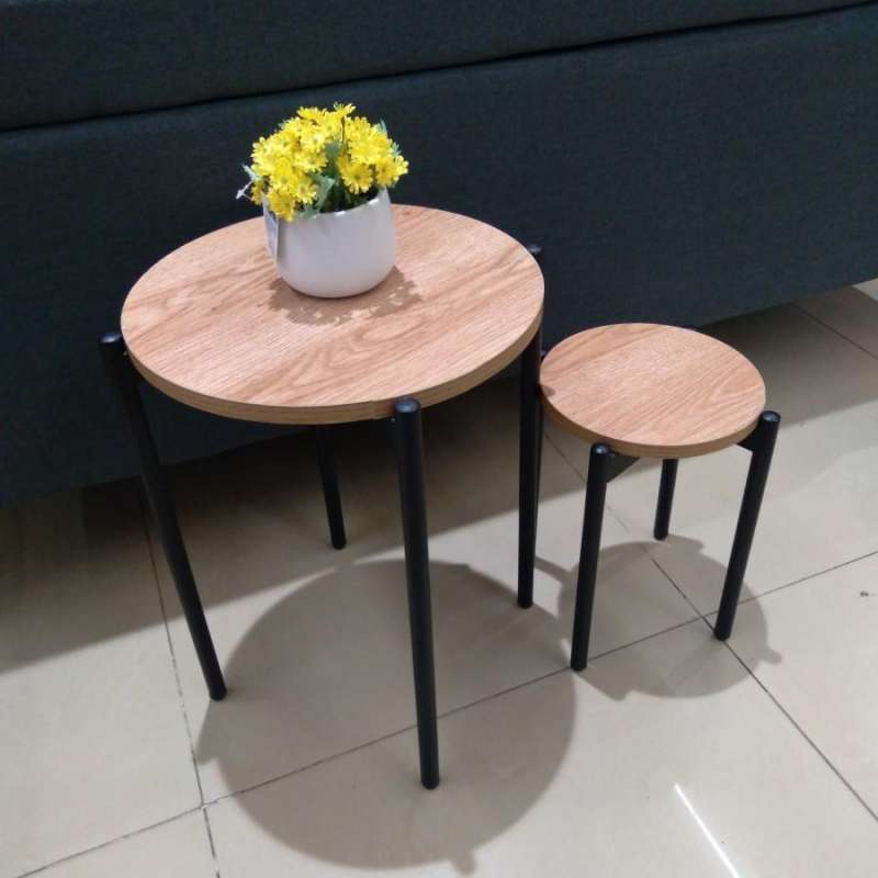 Jual Meja Tamu informa milo nest table meja sudut meja sofa meja ruang