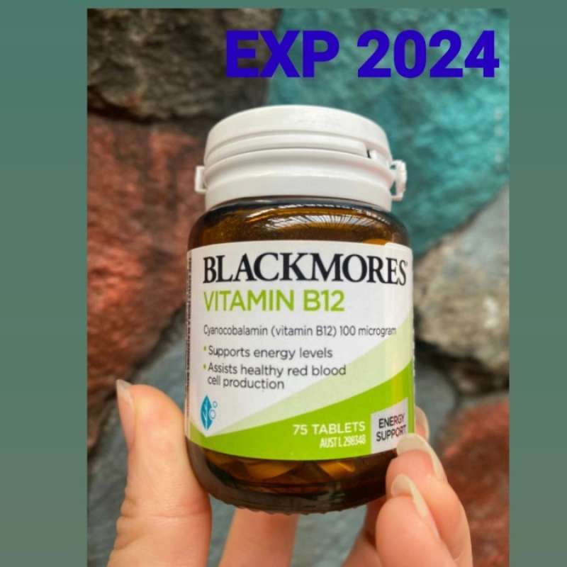 Promo BLACKMORES VITAMIN B12 ISI 75 TABLETS Diskon 17 di Seller