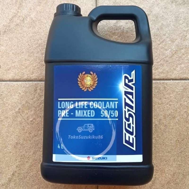 Jual Air Radiator Coolant 50/50 PreMixed AntiRush/Freeze 4Liter di