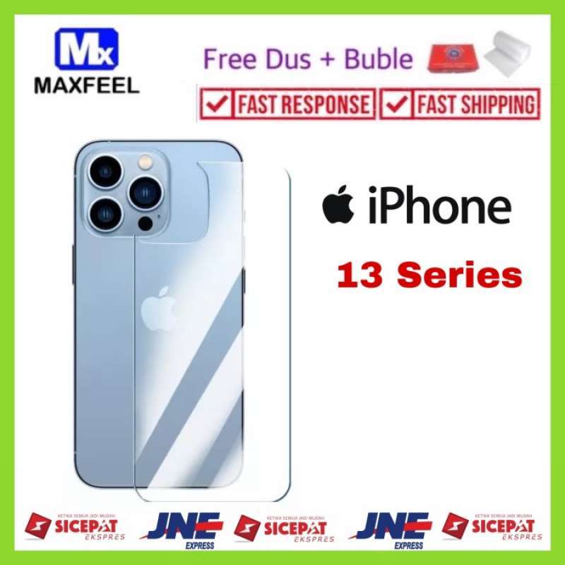 Jual Maxfeel Back Tempered Glass Iphone 13 Pro Max Iphone 13 Mini 13 13