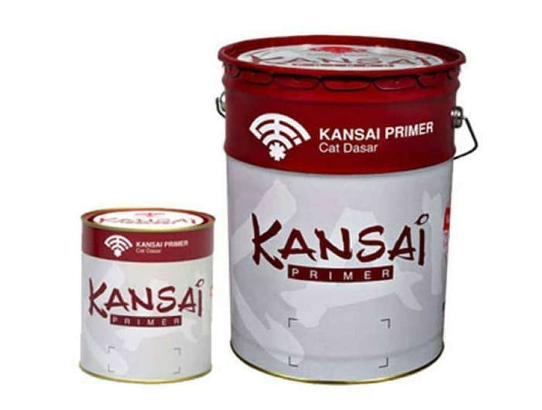 Promo CAT DASAR KANSAI ZINC CHROMATE PRIMER GREY 108 / GREEN 113 (20 KG