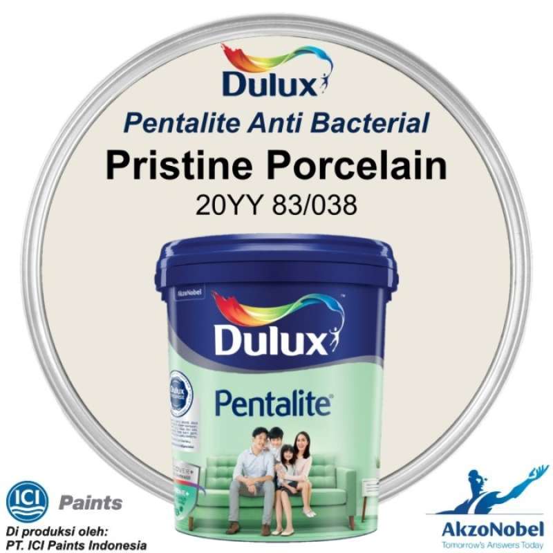 Jual CAT DULUX PENTALITE 2.5 LT PRISTINE PORCELAIN 20YY 83/038 di