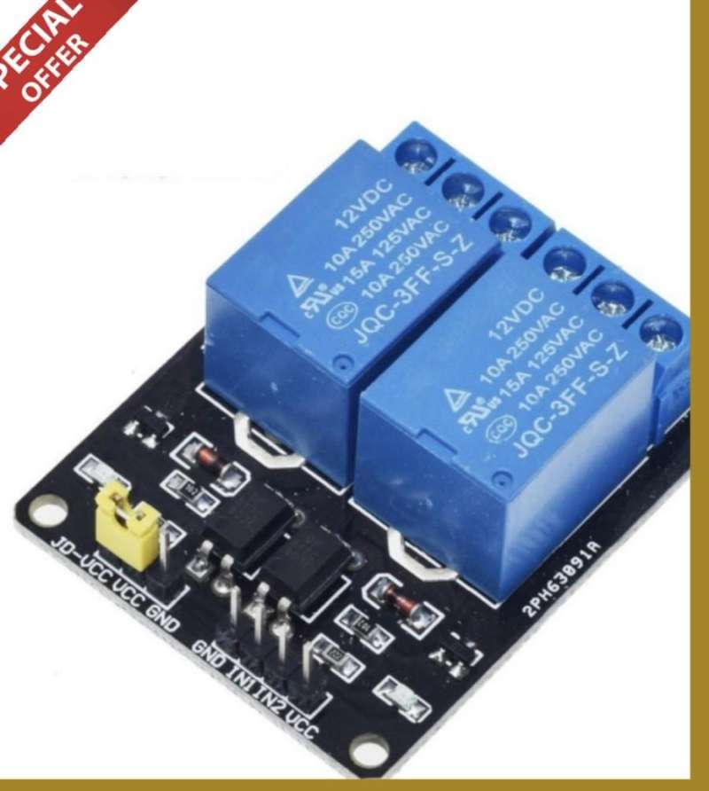 Jual Modul relay 12v 2 channel Arduino di Seller King Wijaya Elektronik ...