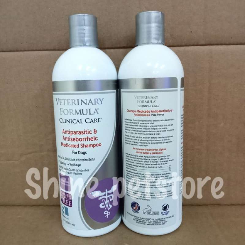 Jual Veterinary Formula Antiparasitic&Antiseborrheic Shampoo Dog 473Ml