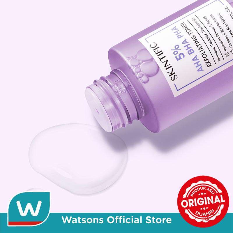 Jual Skintific Aha Bha Exfoliating Toner 80ml Di Seller Watsons ...