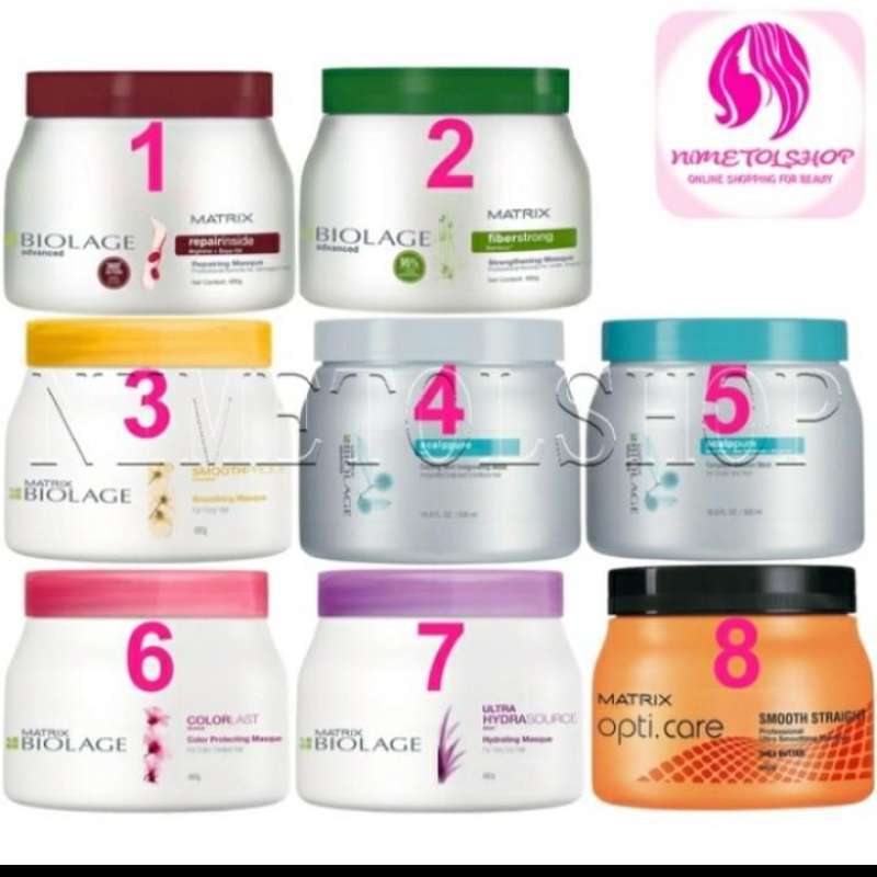 Jual Biolage Matrix Hair Mask 500gr Di Seller Adifa Cosmetik Pasar Baru, Kota Jakarta Pusat