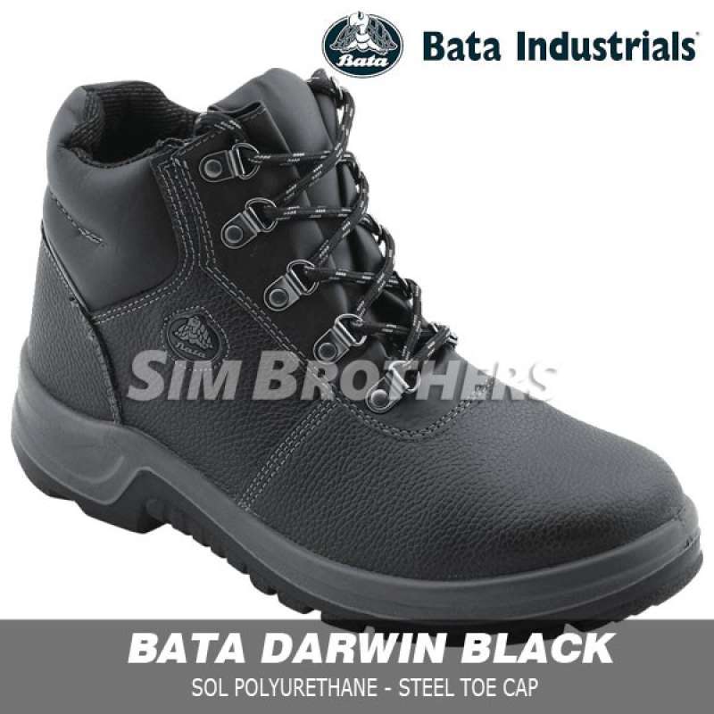 Promo Bata Darwin Black Sepatu Safety Shoes Diskon 23 di Seller Axie