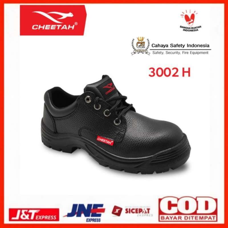 Promo Sepatu safety cheetah 3002h original shoes Diskon 23% di Seller