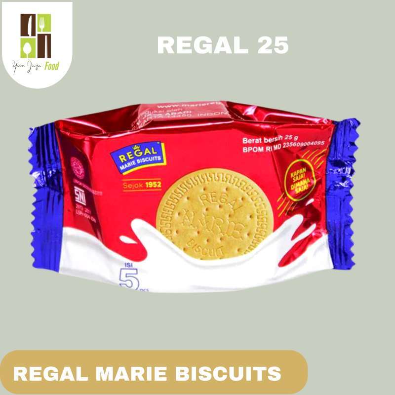 Jual Regal Marie Biskuit R25 [isi 3] di Seller Yan Jaya Food ...