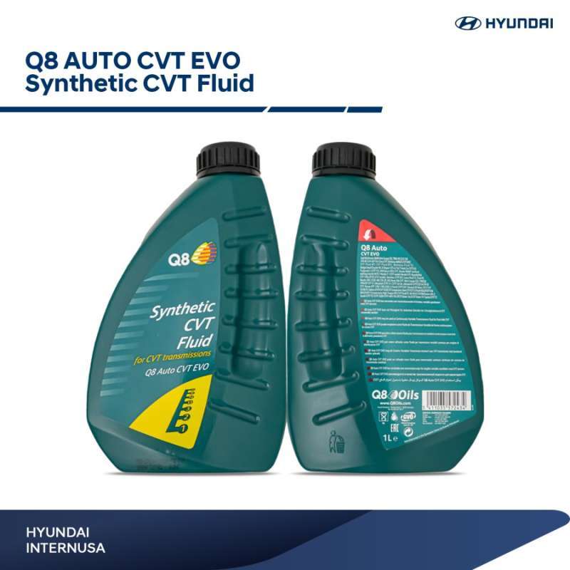 Jual AUTOMATIC TRANSMISSION OIL Q8 CVT EVO OLI TRANMISI CVT di Seller ...