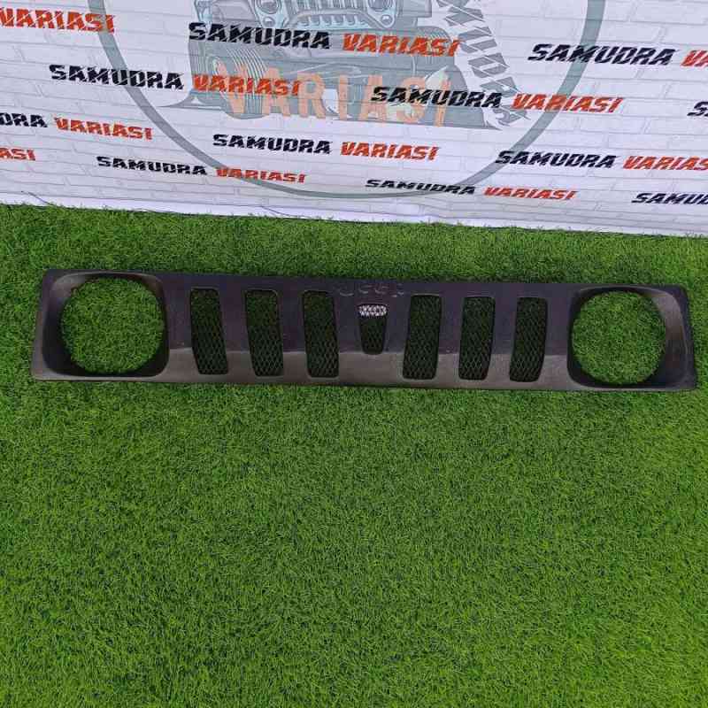 Promo Grill Jimny Katana Lampu Bulat Model Jeep Custom Cover Depan