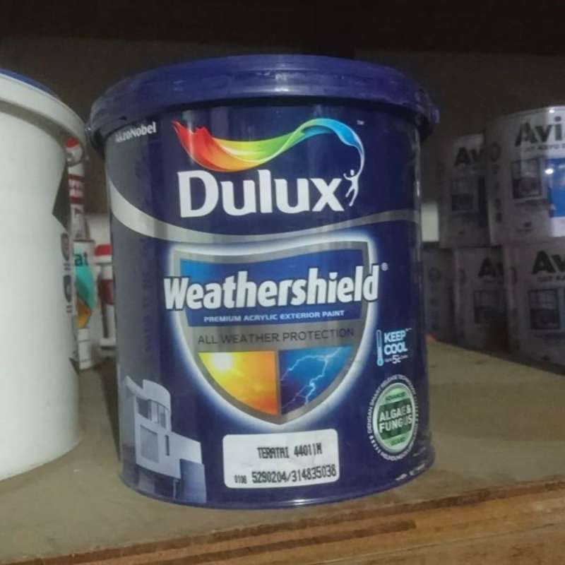 Jual Cat Dulux Weathershield 44011 M Teratai kemasan 2.5 L ( galon ) di ...