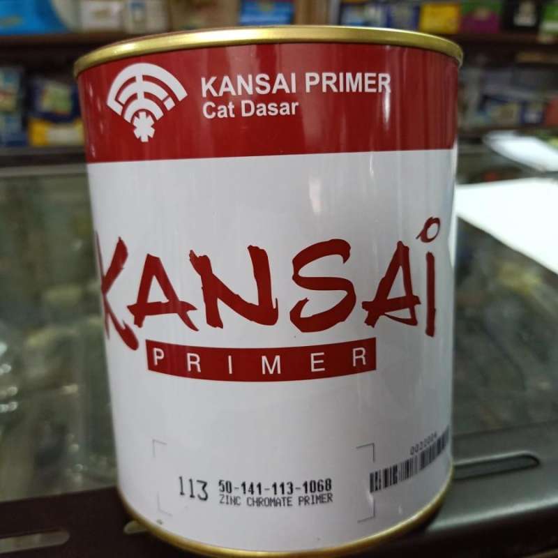 Jual Zinc Chromate Primer (Meni) Kansai 113 Green ( hijau ) cat dasar 1