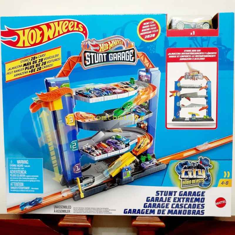 Jual Hot Wheels STUNT GARAGE Diecast Track PlaySet di Seller tomtomtoys
