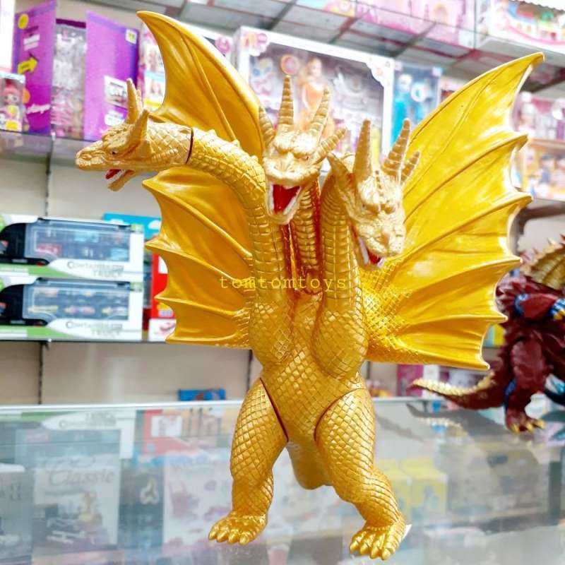 Jual KING GHIDORAH Action Figure Monster Kaiju Godzilla di Seller