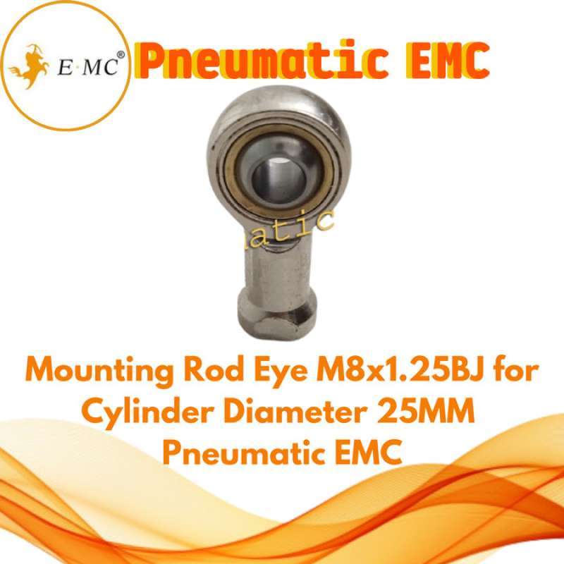 Promo Mounting Rod Eye M8x1.25BJ for Cylinder Diameter 25MM Pneumatic