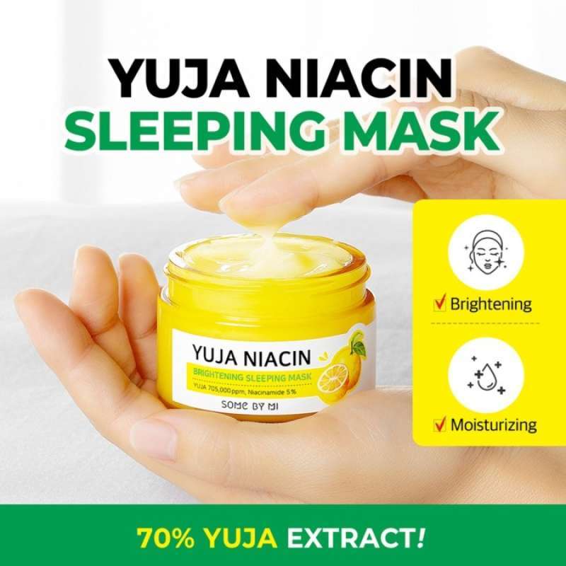 Jual SOMEBYMI SOME BY MI Yuja Niacin Brightening Sleeping Mask 60g di
