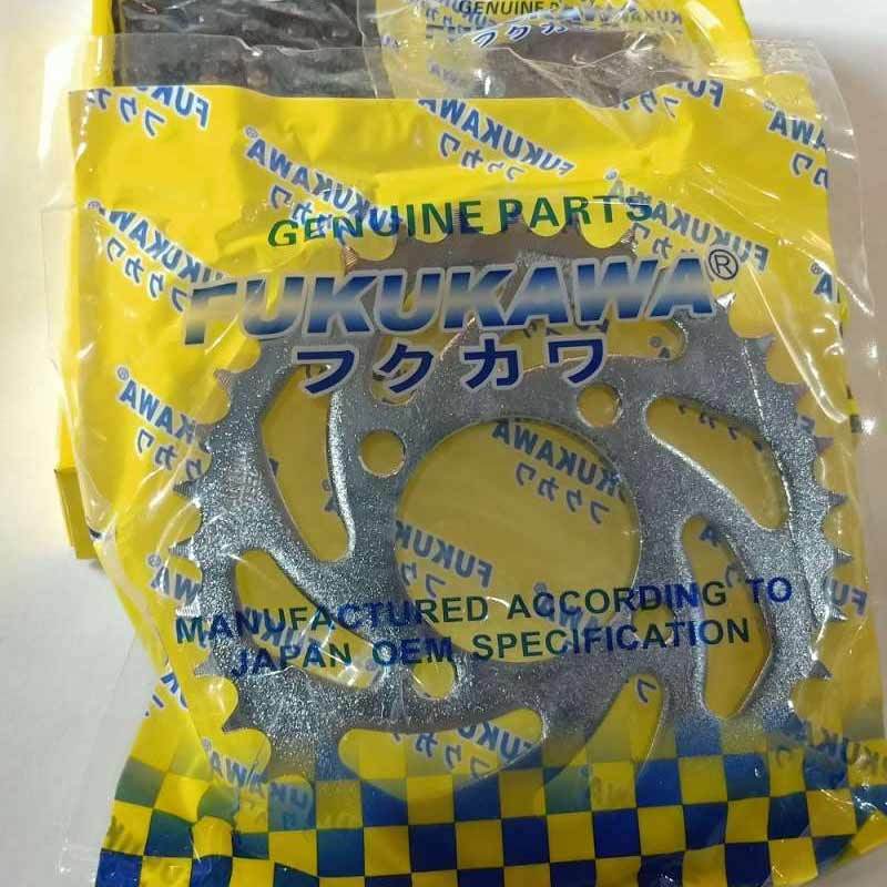 Promo Fukukawa Gear Paket Set Gear dan Rantai Motor for Suzuki Shogun