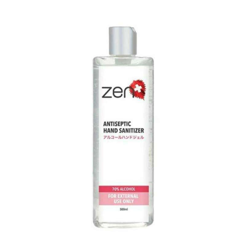 Jual ZEN Anti Septic Hand Sanitizer Gel [500 mL] di Seller Go Online ...
