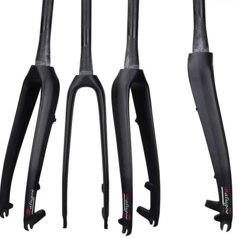 Jual Balugoe Fork Carbon Rigid Tapered Fork Taper Sepeda Roadbike MTB
