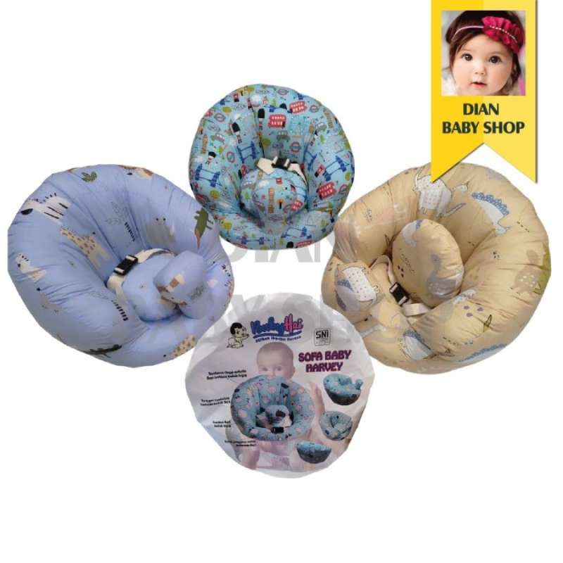 Jual BABY HAI Sofa Bayi Harvey Sofa Belajar Duduk Bayi + Penahan . di