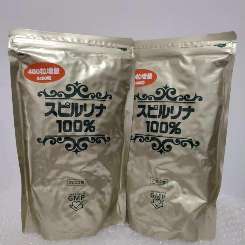 Jual Spirulina Algae 2400 Butir Vitamin Supplemen Original Jepang Di Seller De Larissa