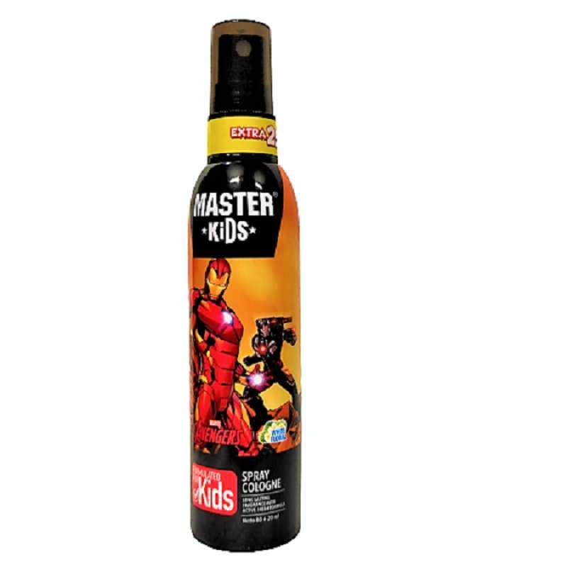 Promo Master Kids Iron Man Body Spray Cologne [100 mL] Diskon 2 di