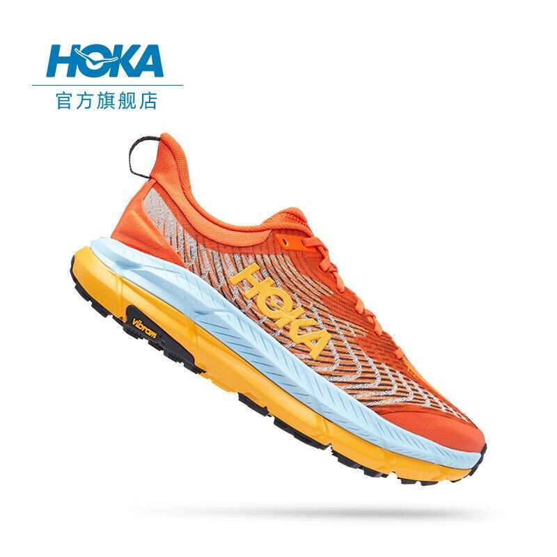 Promo HOKA ONE ONE Men's and Women's Fast Horse Fat 4 Offroad running shoes Mafate Speed 4 Mesh