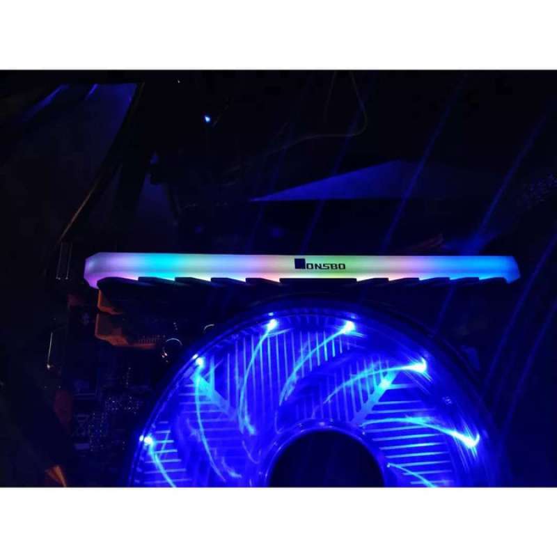 Jual Heatsink RGB RAM PC Berubah Warna - Hitam Saja di Seller SATA