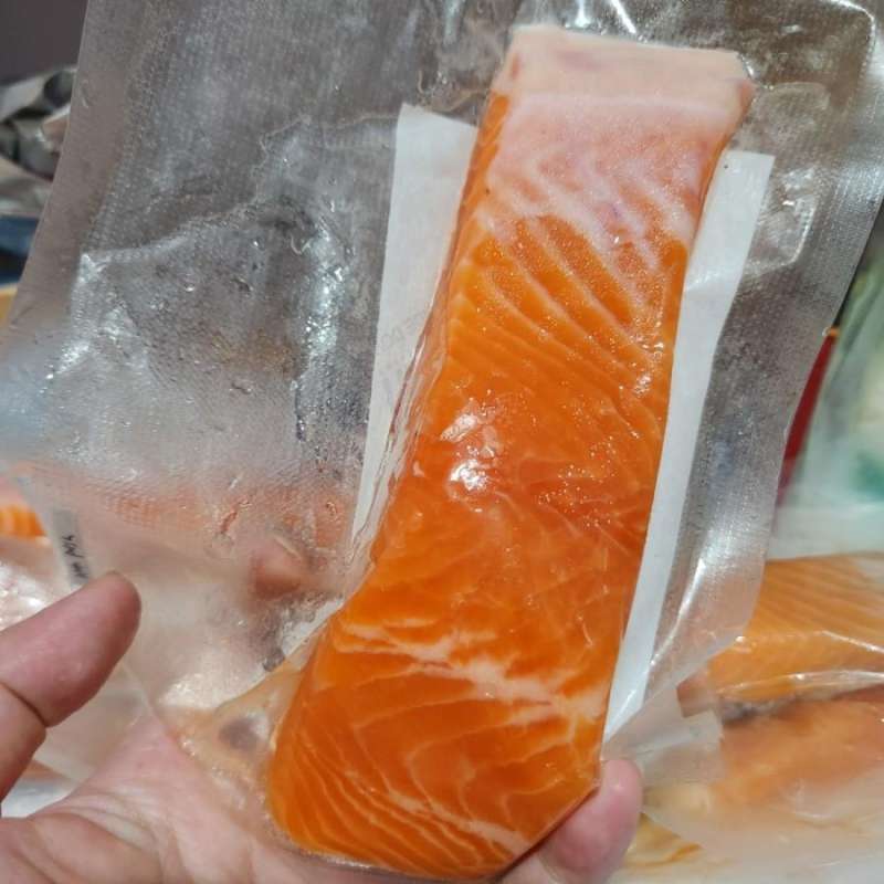 Jual Fillet Salmon Sashimi Grade, 200 gr di Seller imfoods.id Jagir