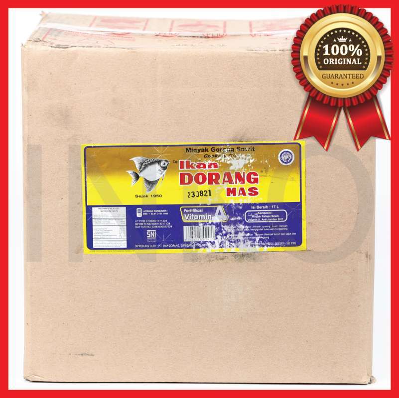 Jual Ikan Dorang Mas Minyak Goreng Sawit Cooking Oil Vitamin A Pouch 17l Di Seller Babang