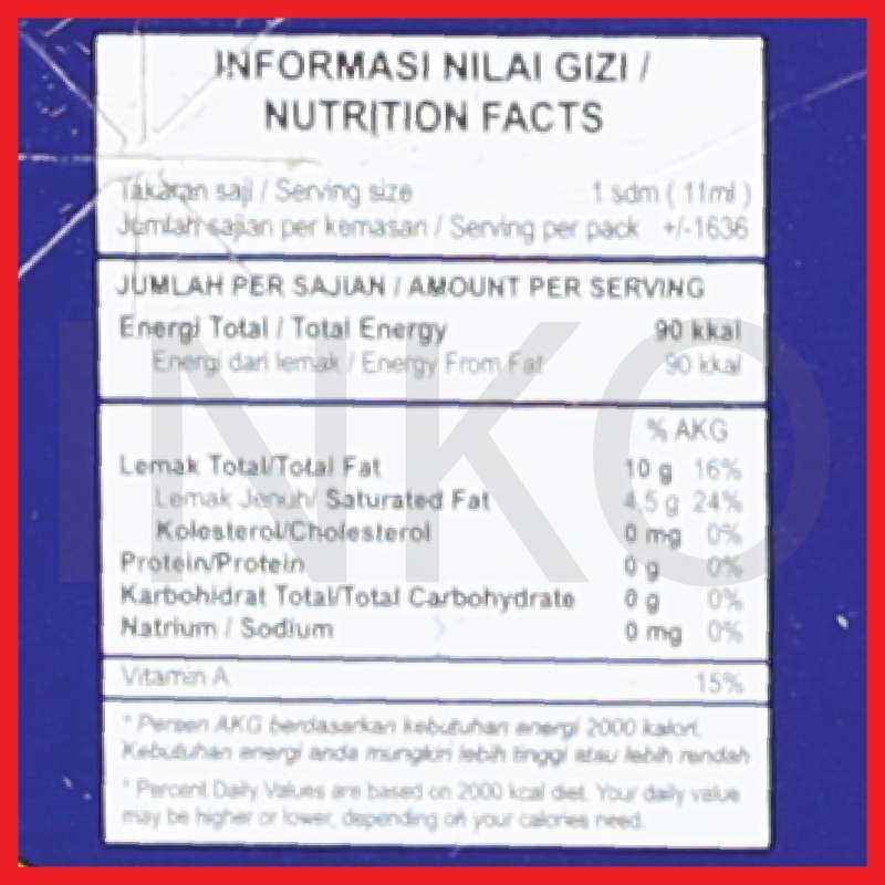 Jual Ikan Dorang Mas Minyak Goreng Sawit Cooking Oil Vitamin A Pouch 17l Di Seller Babang
