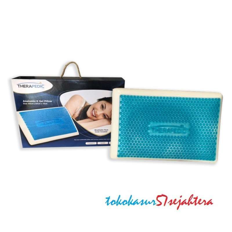 Promo Bantal Therapedic Anatomic X Gel Extra Firm Memory Foam Gel