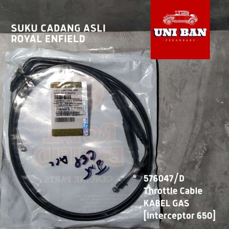 Jual Kabel Gas / Throttle Cable Royal Enfield Interceptor 650 ( ASLI