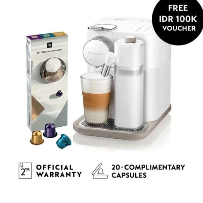 Jual Nespresso Gran Lattissima Coffee Machine White + Bundle 30