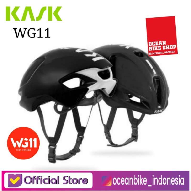Jual Helm sepeda Helmet Original Kask Utopia Black White di Seller