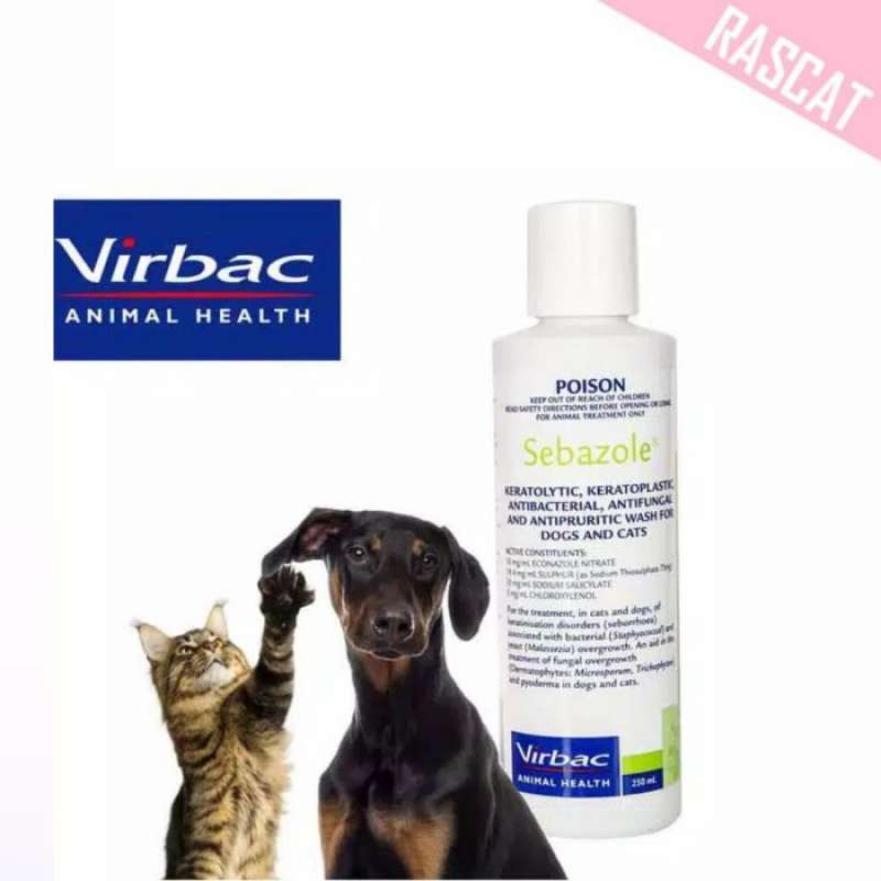 Promo Shampoo Virbac Sebazole 250Ml Diskon 16 di Seller DENTA PET SHOP