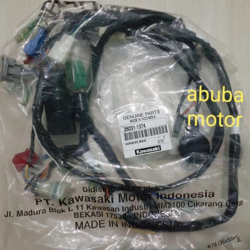 Jual Kabel Body Ninja R 150 Super Kips Barong Soket Kotak Original