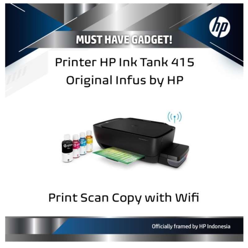 Promo Printer HP 415 Wifi Ink Tank Wireless 415 Print Scan Copy ...